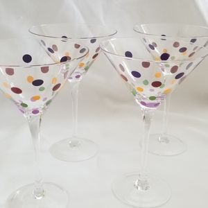 COPY - Pampered Chef dot martini glasses